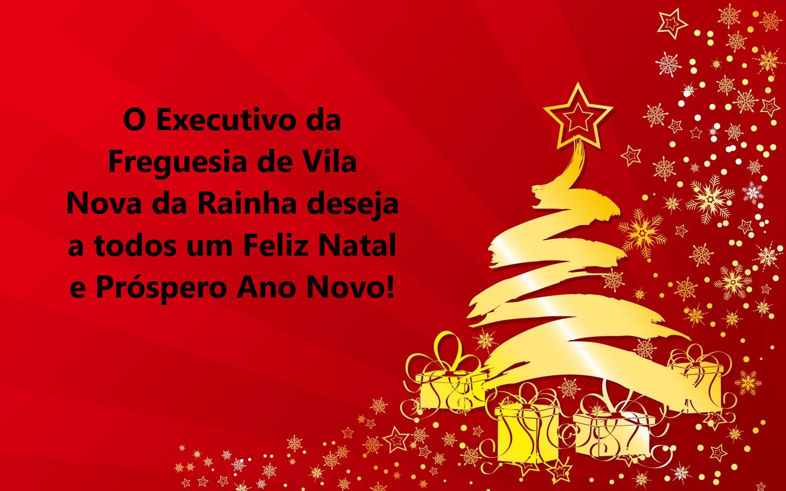 Notícia Boas Festas