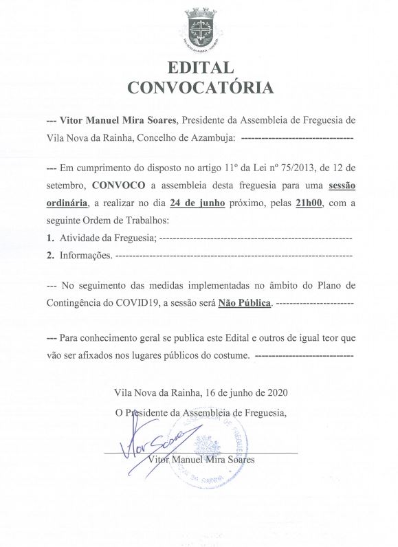 Imagem Assembleia de Freguesia