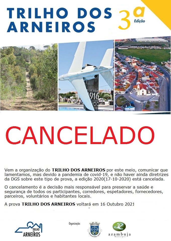 Imagem TRILHO DOS ARNEIROS 3ª EDIÇÃO CANCELADA