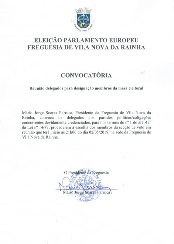 Imagem Eleição Parlamento Europeu